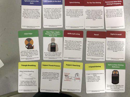 Red Dot Drill Cards +1